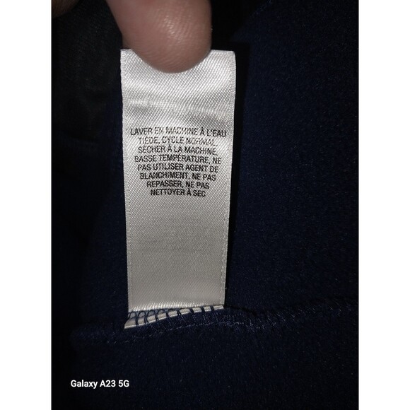 Cabela’s Women’s Size Large Blue Long Sleeve Zippered Fleece Jacket - Picture 6 of 8